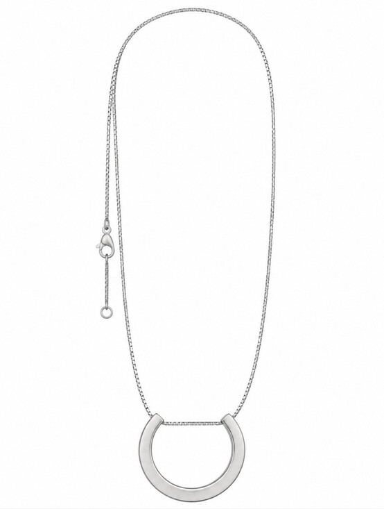 The Unbranded Brand Jewelry - Silver-Tone Open Circle Pendant Necklace